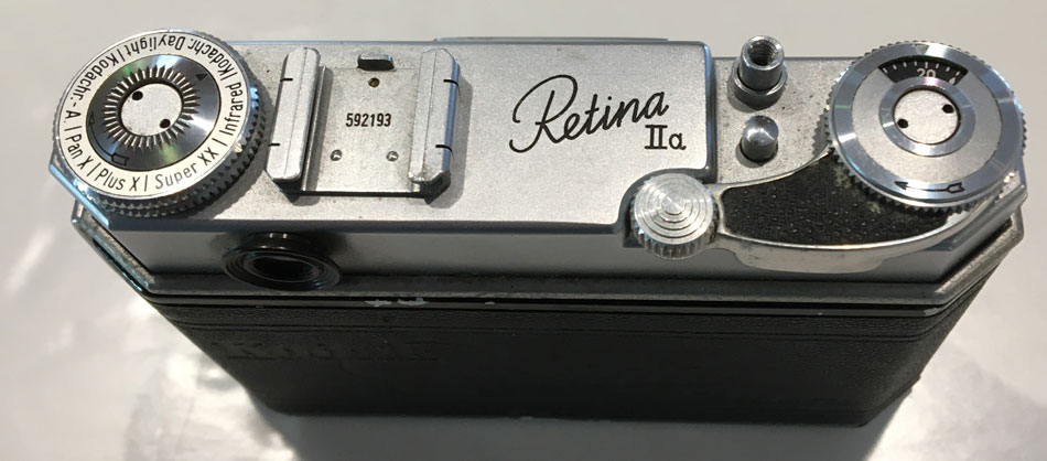 VINTAGE KODAK 016 RETINA lla FOLDING RETINA XENON f:2/50mm 35MM