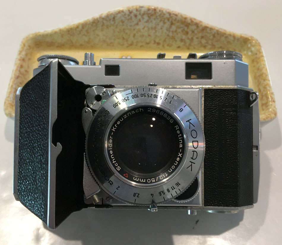 VINTAGE KODAK 016 RETINA lla FOLDING RETINA XENON f:2/50mm 35MM