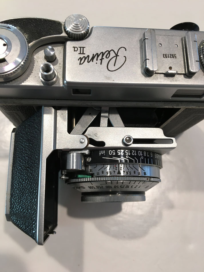 VINTAGE KODAK 016 RETINA lla FOLDING RETINA XENON f:2/50mm 35MM