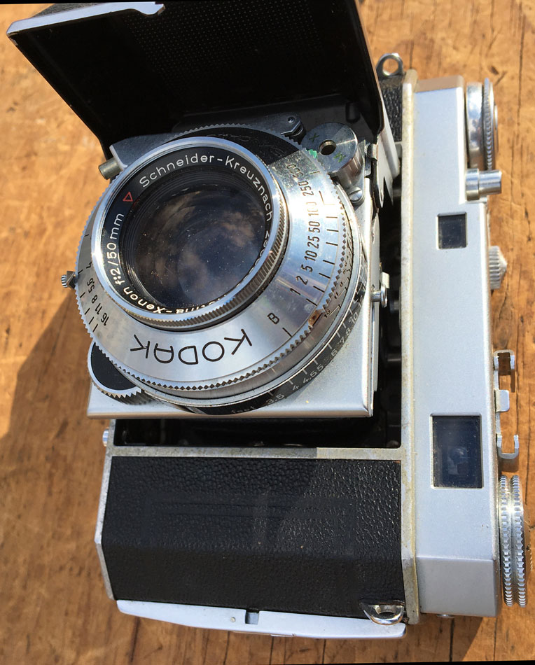 VINTAGE KODAK 016 RETINA lla FOLDING RETINA XENON f:2/50mm 35MM